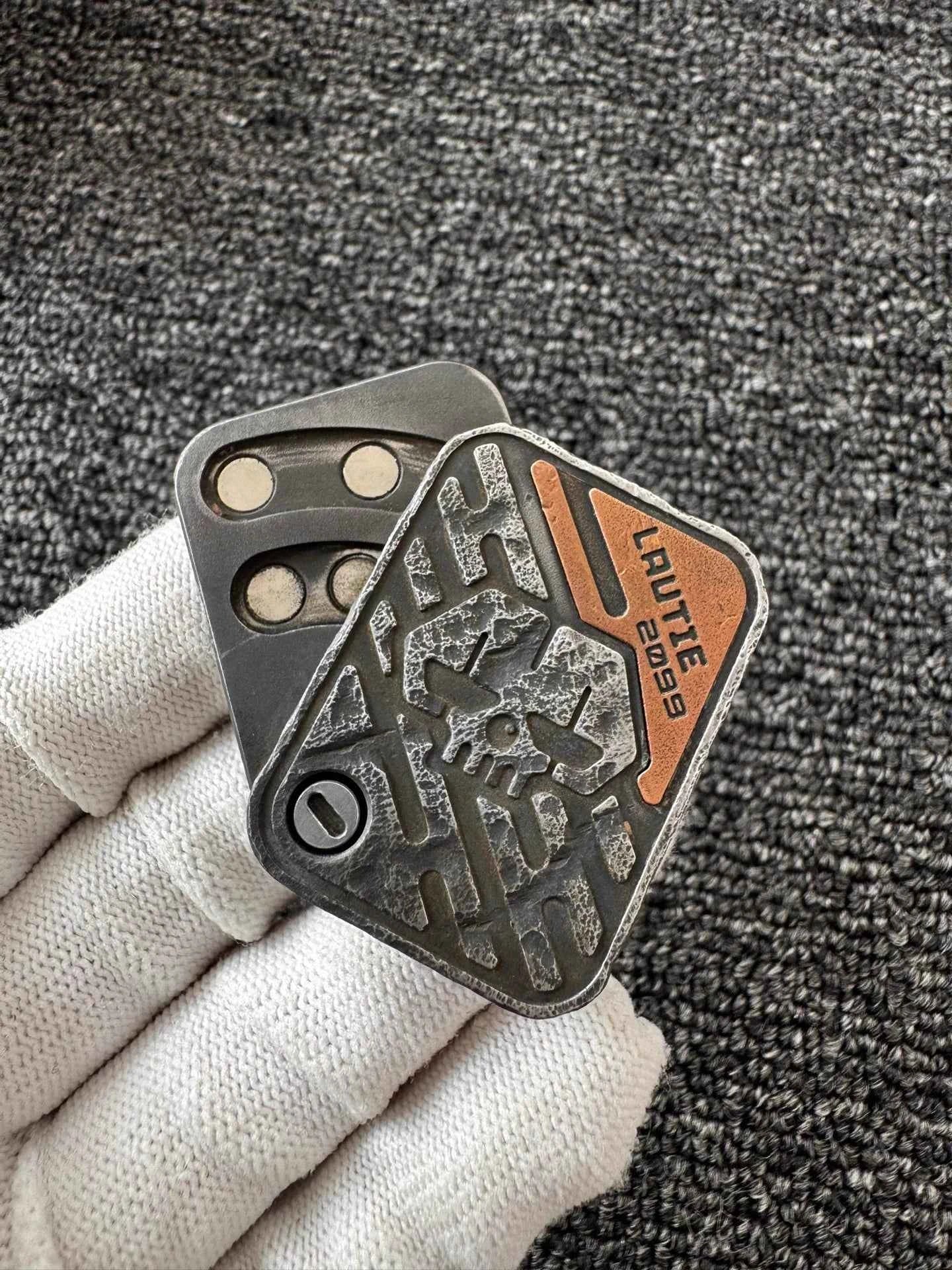 Poker Shuffle Stainless Steel