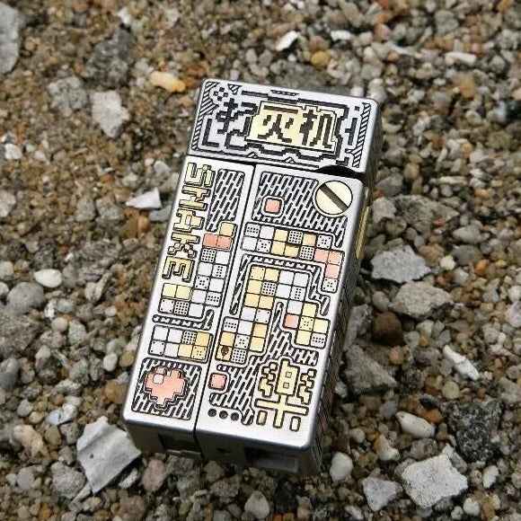 NO FIRE Titanium engraving Brand new