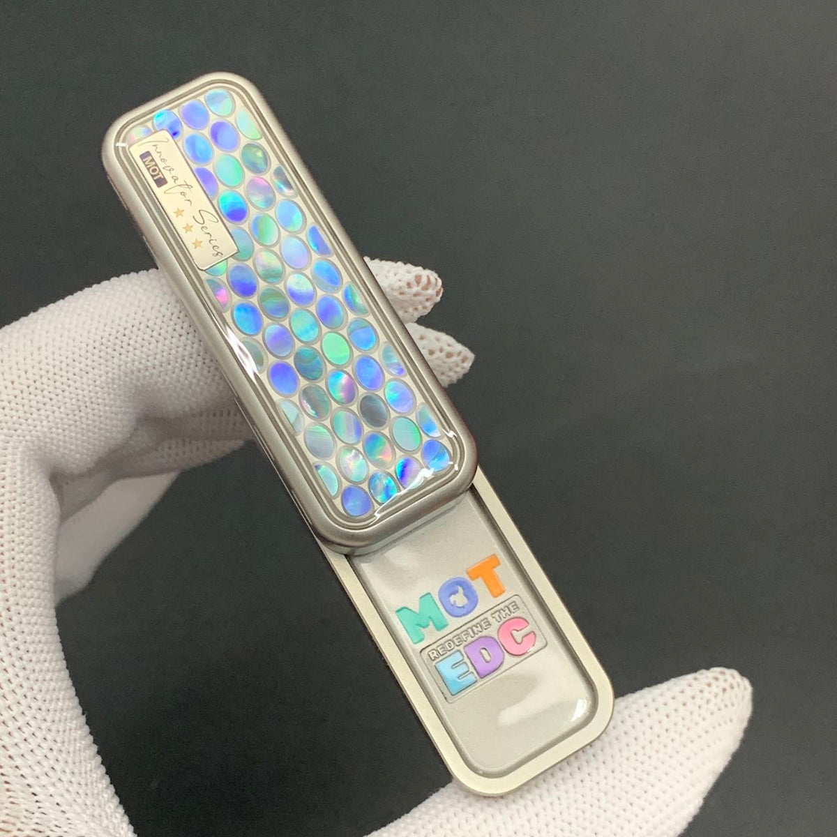 Feng Ling Stainless Steel Color-Anodized Resin-Sealed Blasted