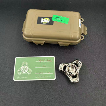 Folding Leaf Mini Titanium Polished