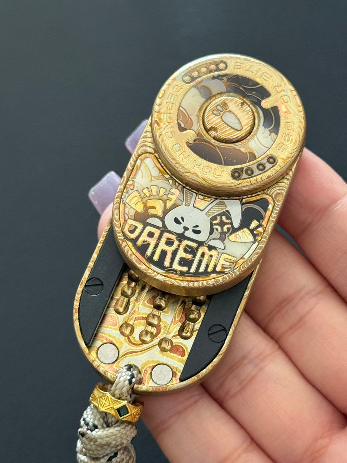 MIX Mokume Resin-Sealed