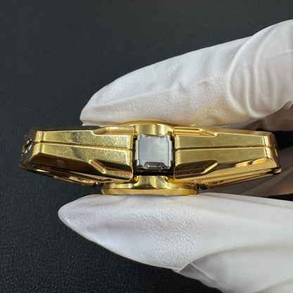 God of Time Stainless Steel Gold Plated