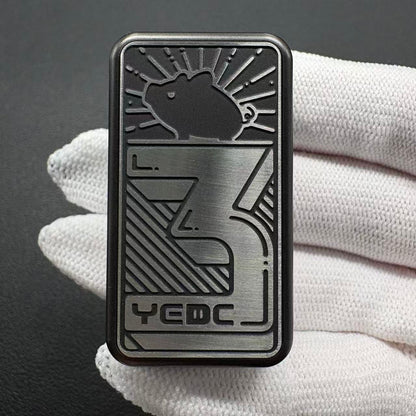 3rd Anniversary Golden Pig Stainless Steel