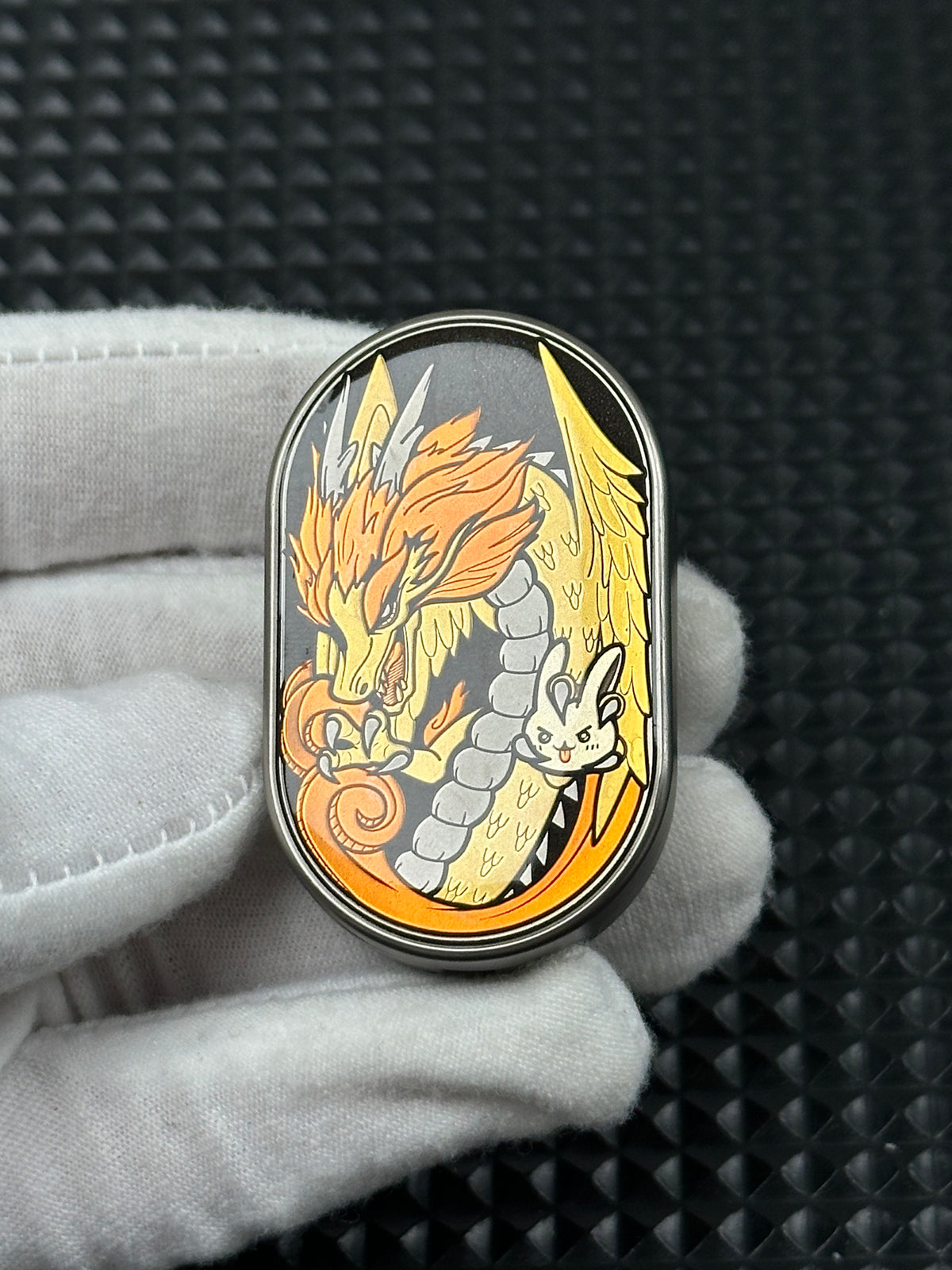 Couture Dragon Rhythm Titanium Resin-Sealed