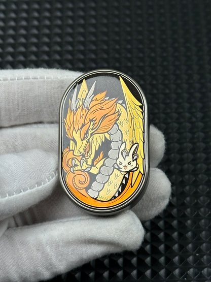 Couture Dragon Rhythm Titanium Resin-Sealed