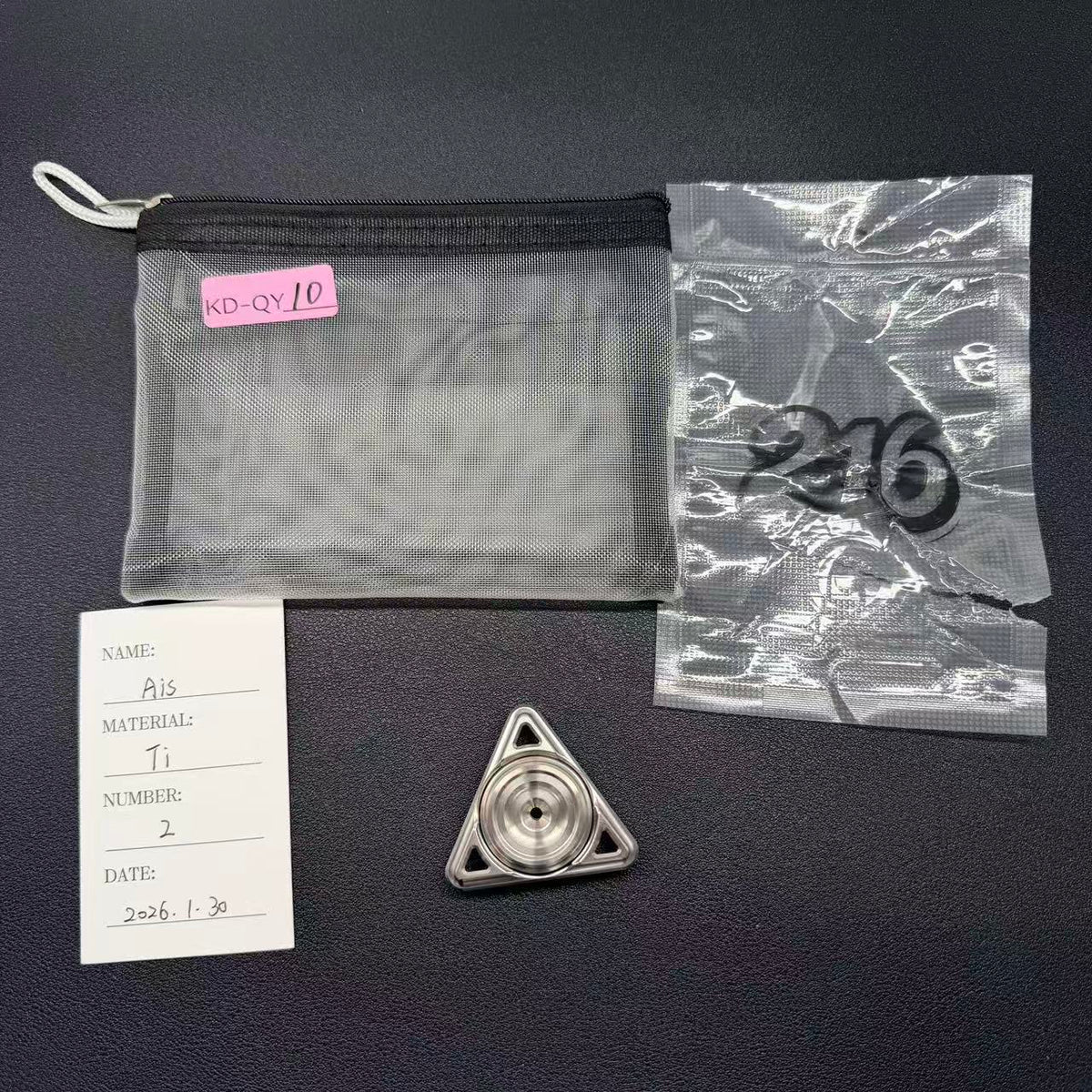Anchor Titanium Machine Finished