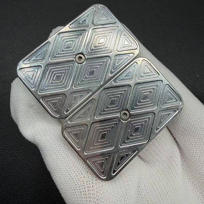 Empty Mountain Titanium Polished