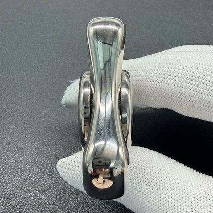 Folding Leaf Mini Titanium Polished