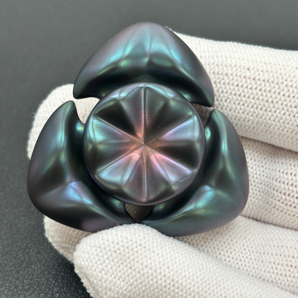 Fat Squid Zirconium Machine Finished Oil Slick
