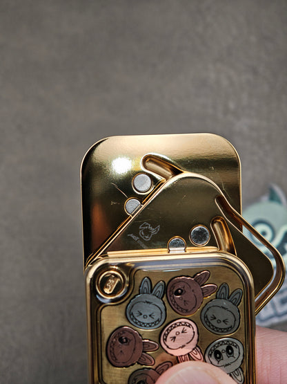 SNAP Zirconium Gold Plated Resin-Sealed