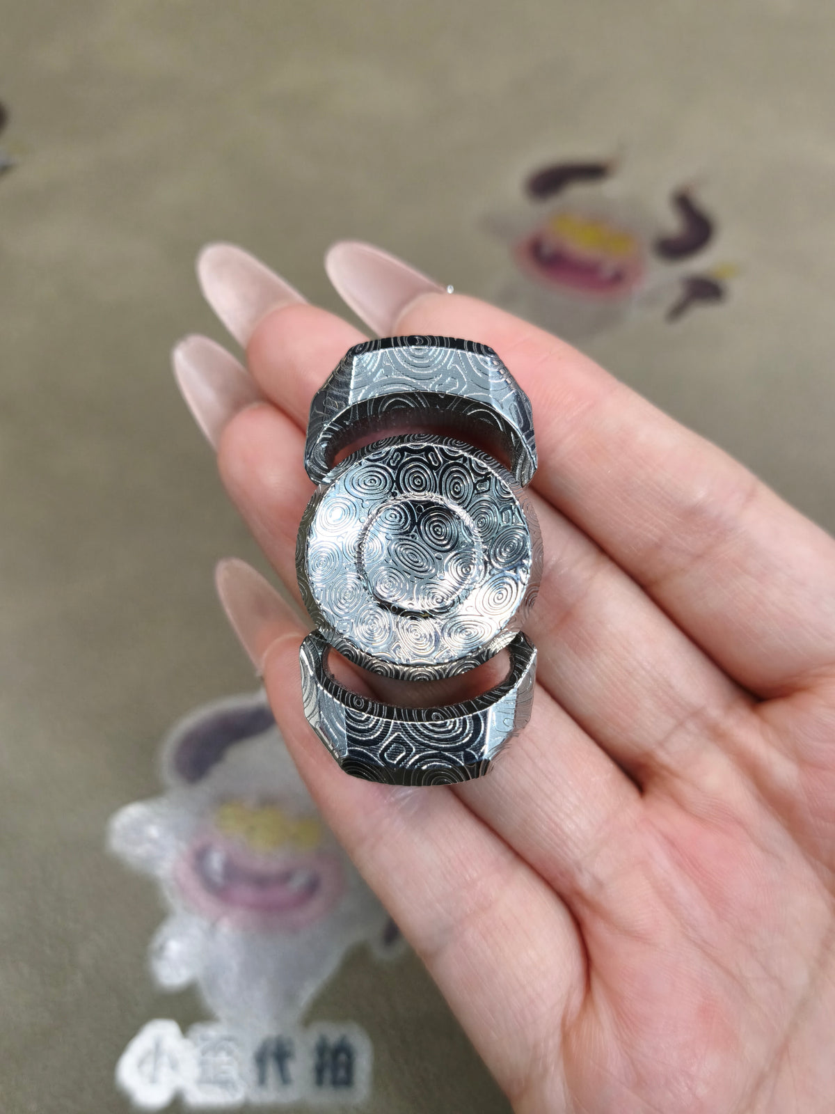 Whisper Duo Damasteel