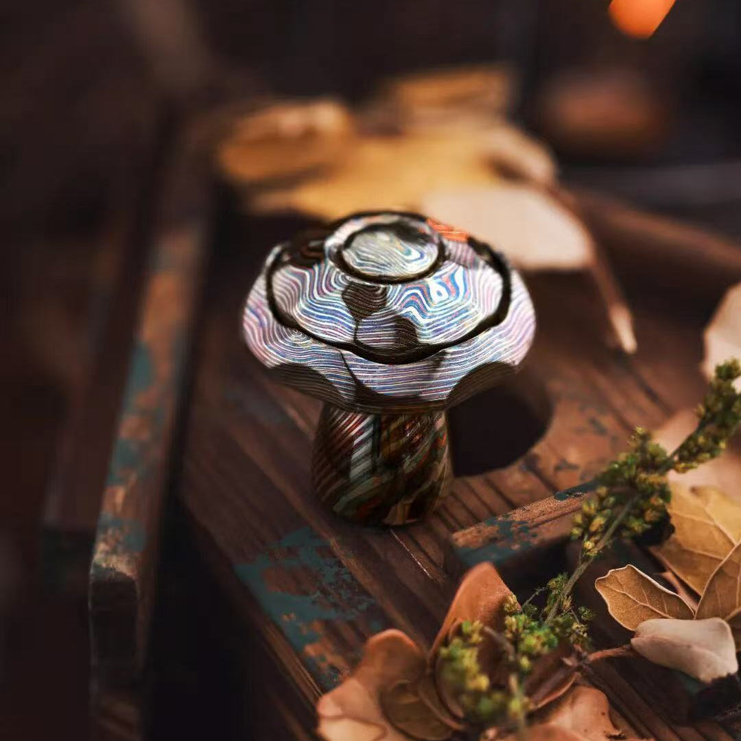 Poisonous Mushroom Mokume