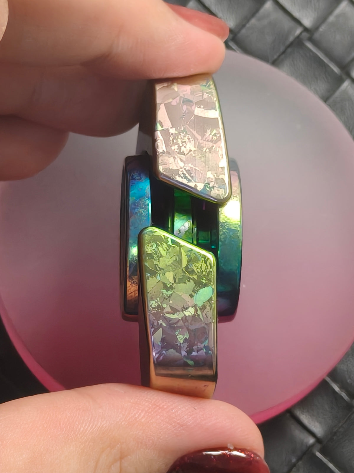 Premium Exquisite Cloud Crystallized Titanium