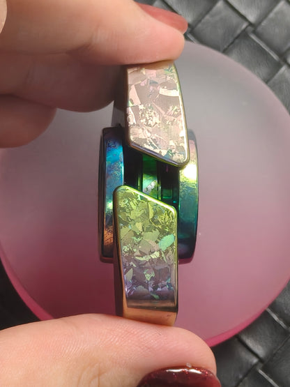 Premium Exquisite Cloud Crystallized Titanium