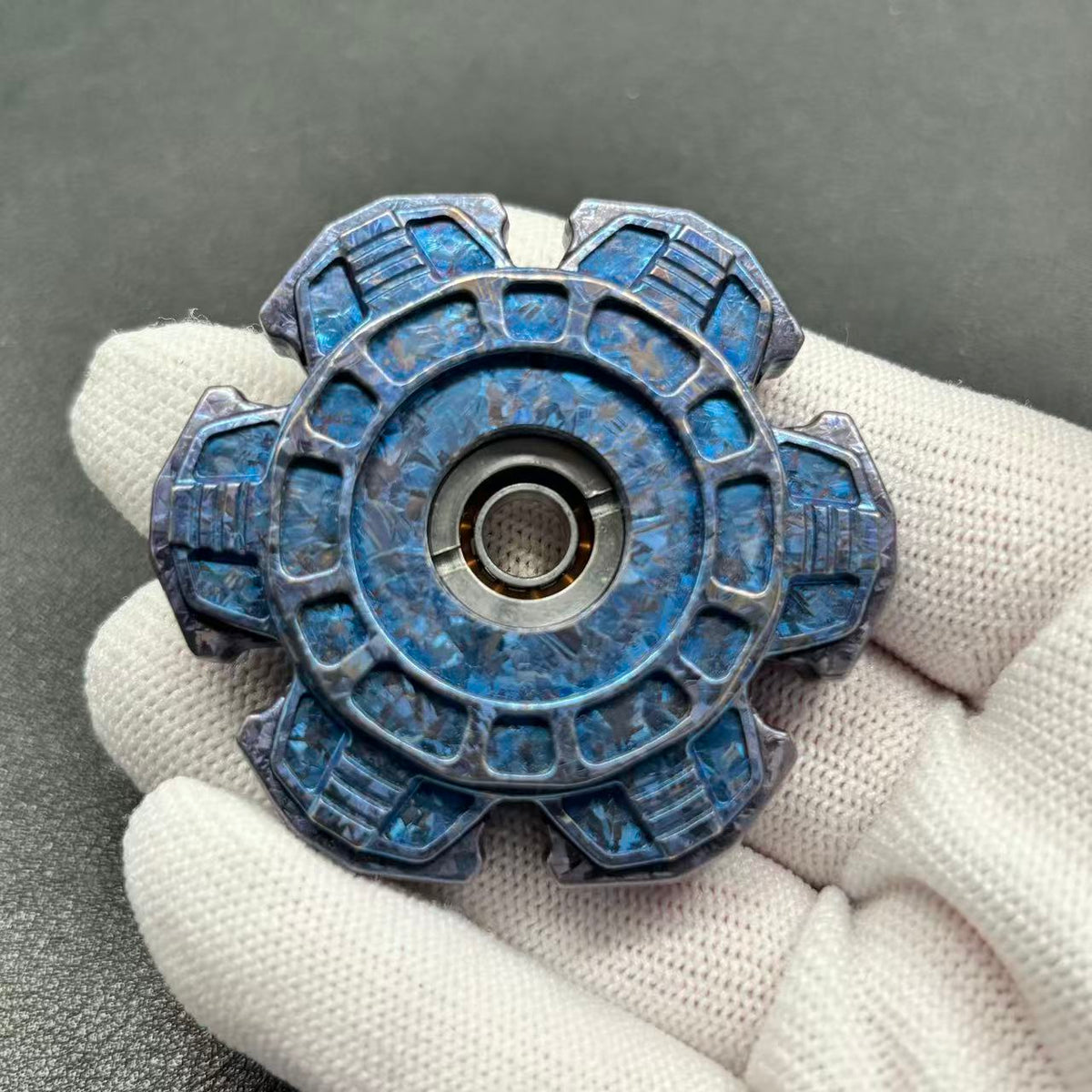 Detonator Bearing Cap Crystallized Titanium