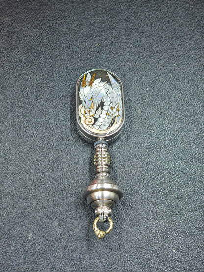 Couture Dragon Rhythm Titanium Resin-Sealed Polished
