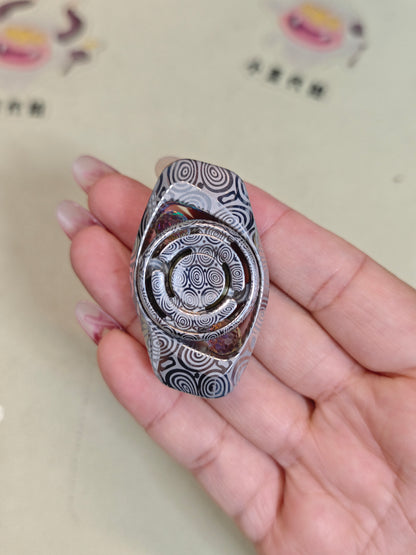 Mirror Eye Damasteel