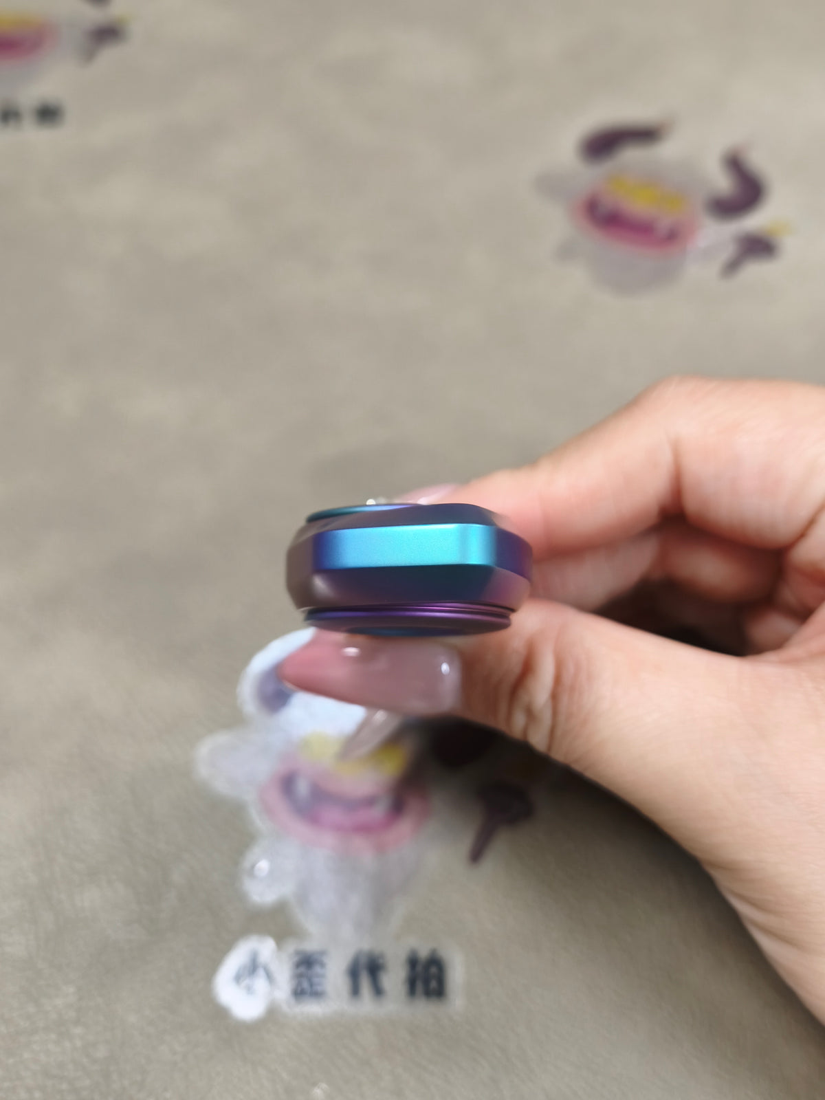 Mirror Eye Titanium Anodized Brushed