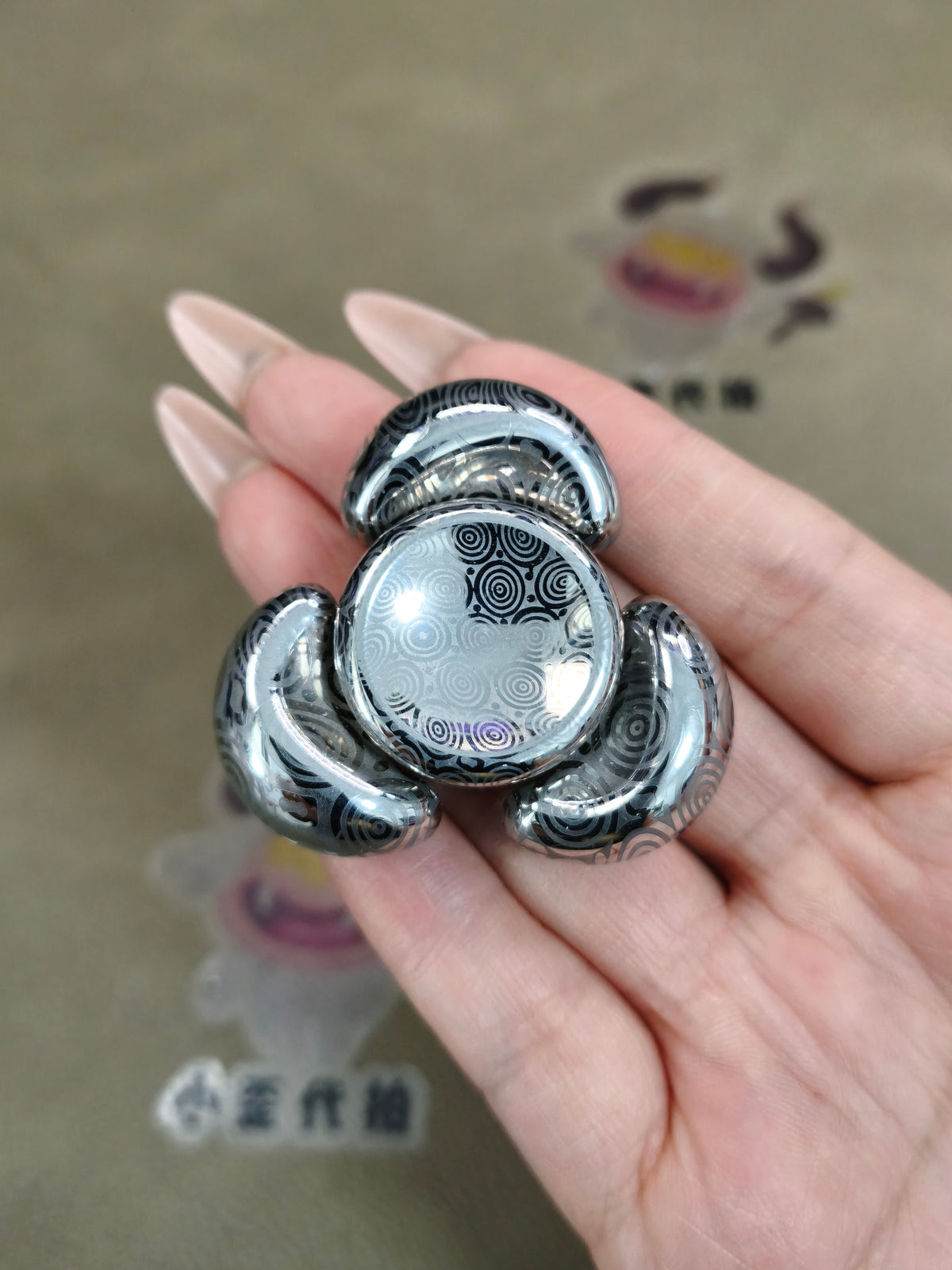 sandan Damasteel Etched