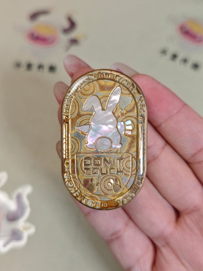 Grumpy Rabbit Rhythm Mokume