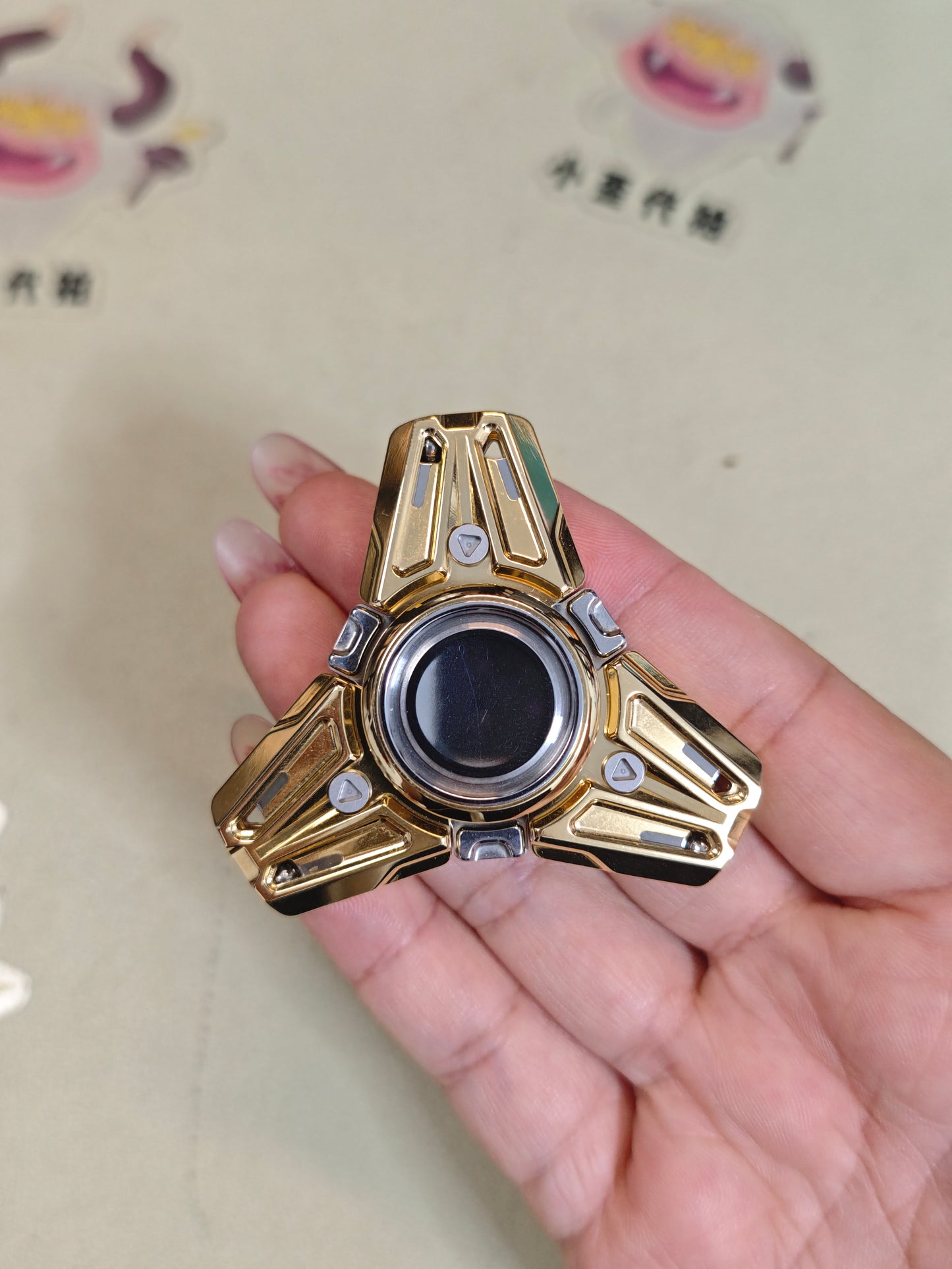 God of Time Stainless Steel Gold Plated