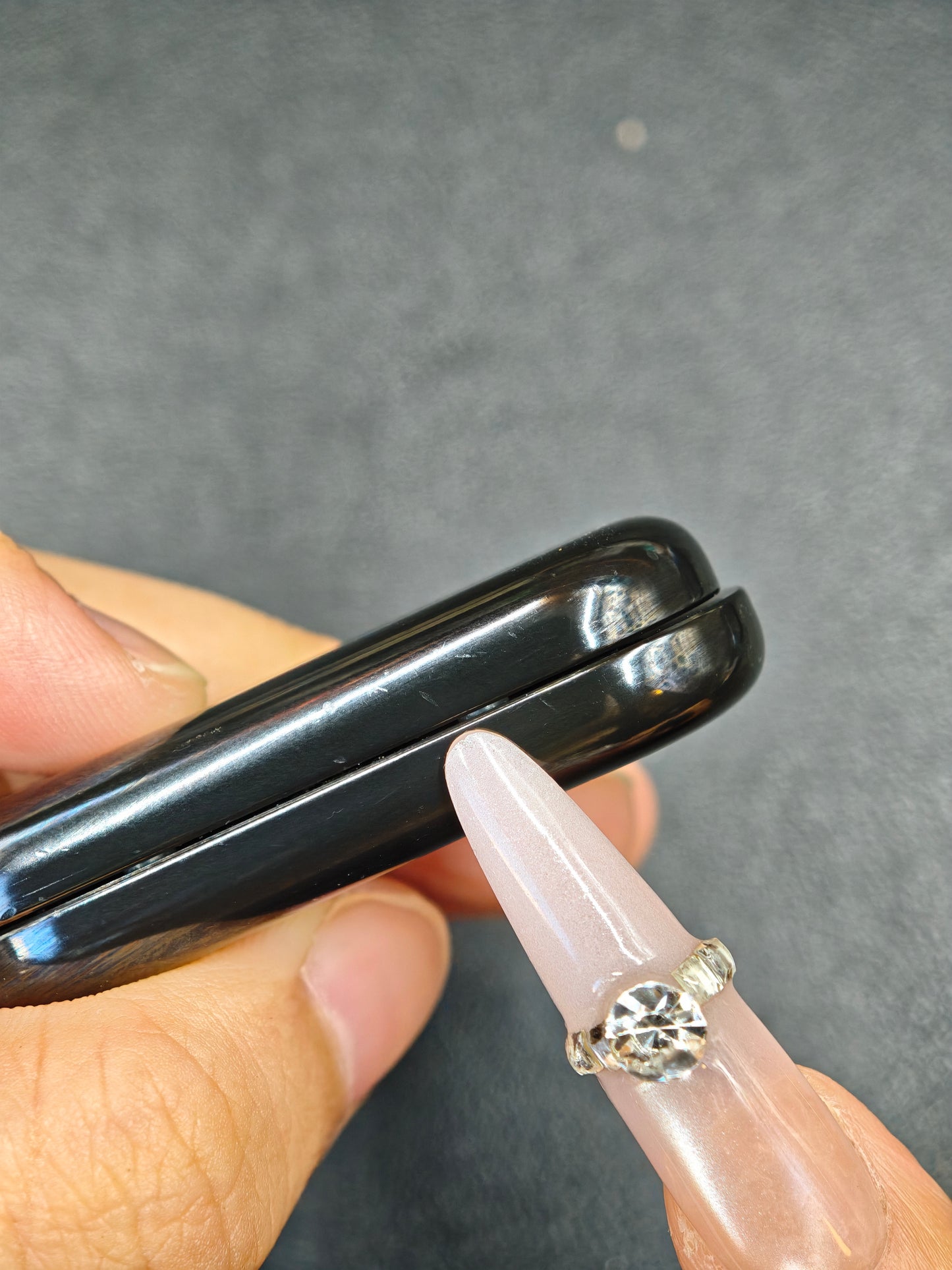 Floating Cloud Zirconium Color-Anodized Polished