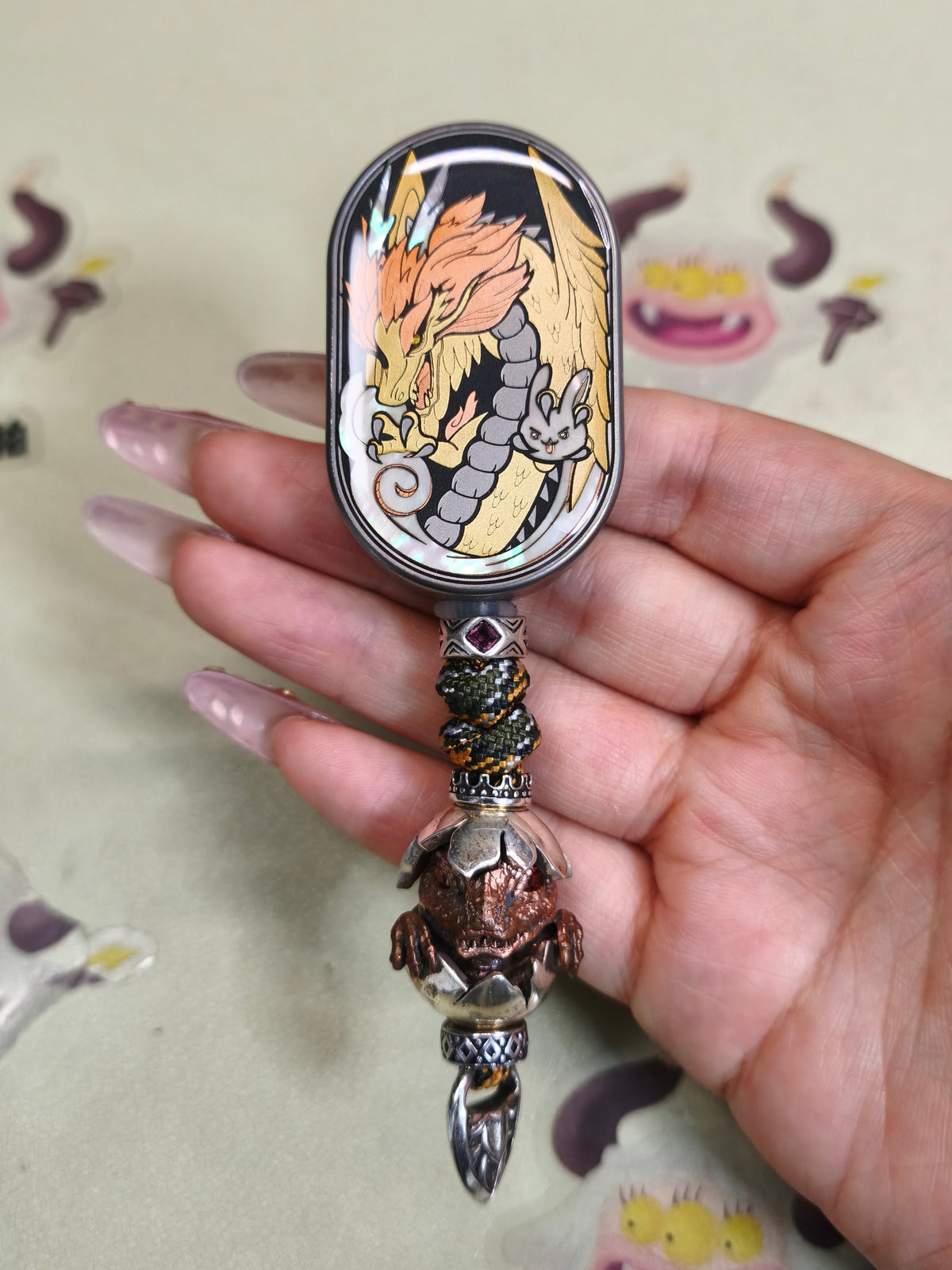 Dragon Rhythm Titanium Resin-Sealed