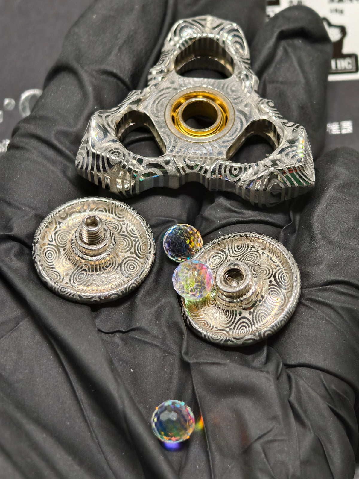 Thorns And Fog Damasteel