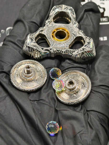 Thorns And Fog Damasteel