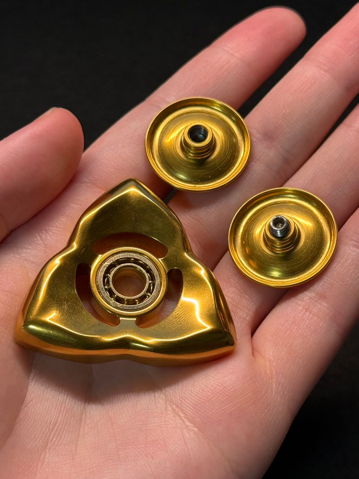 Mirage Tungsten Gold Plated