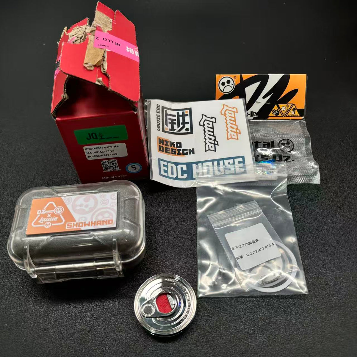 x Metal Toys DZ Can Stainless Steel