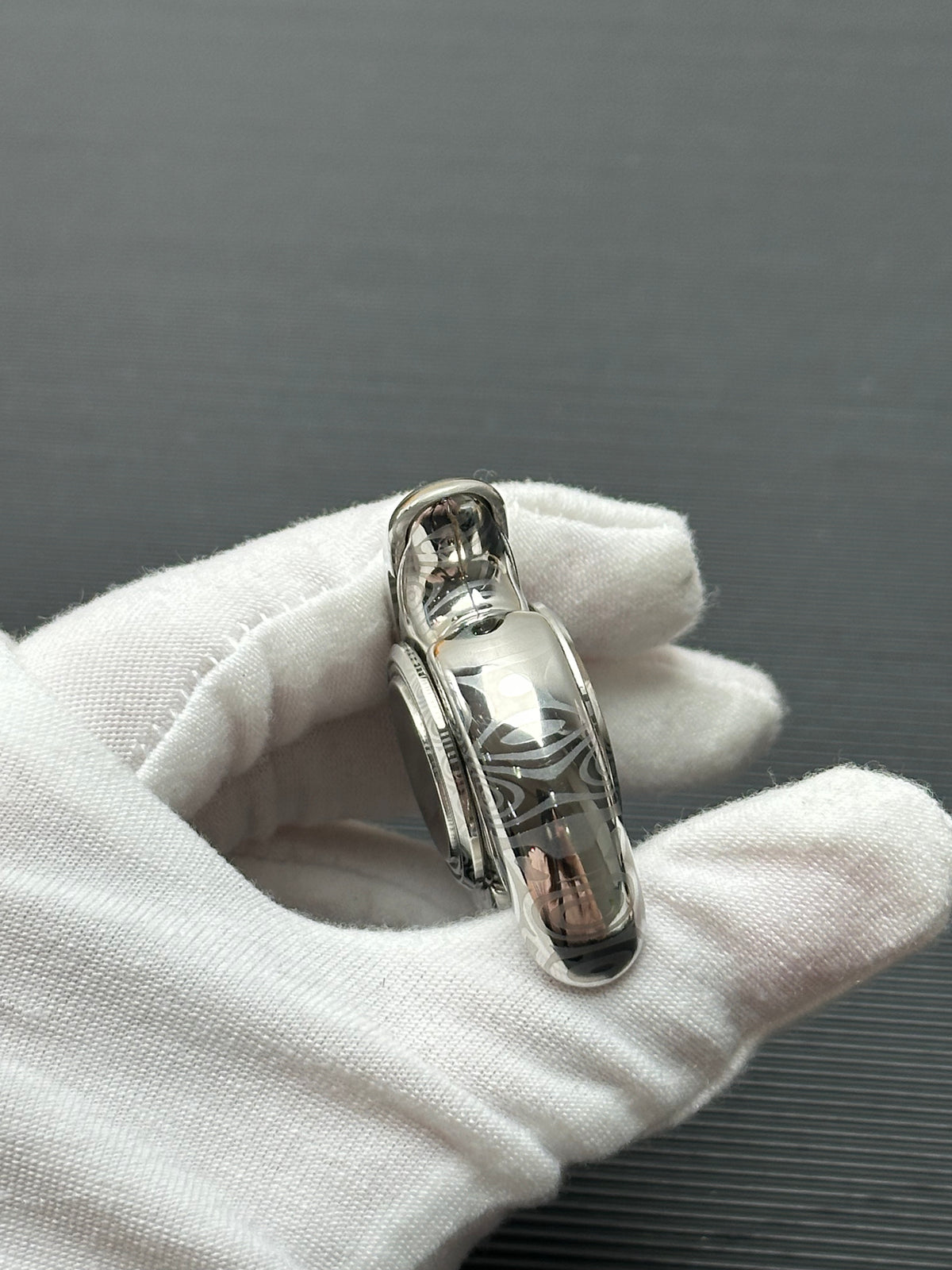 Liquid Flash Damasteel