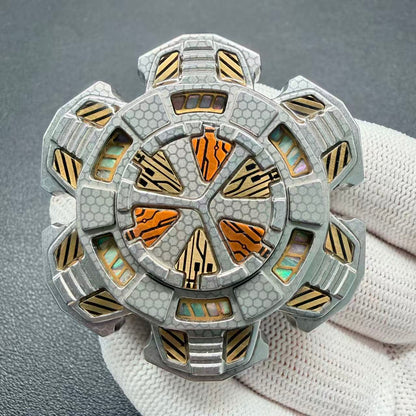Detonator Bearing Cap Stainless Steel Resin-Sealed Engraved