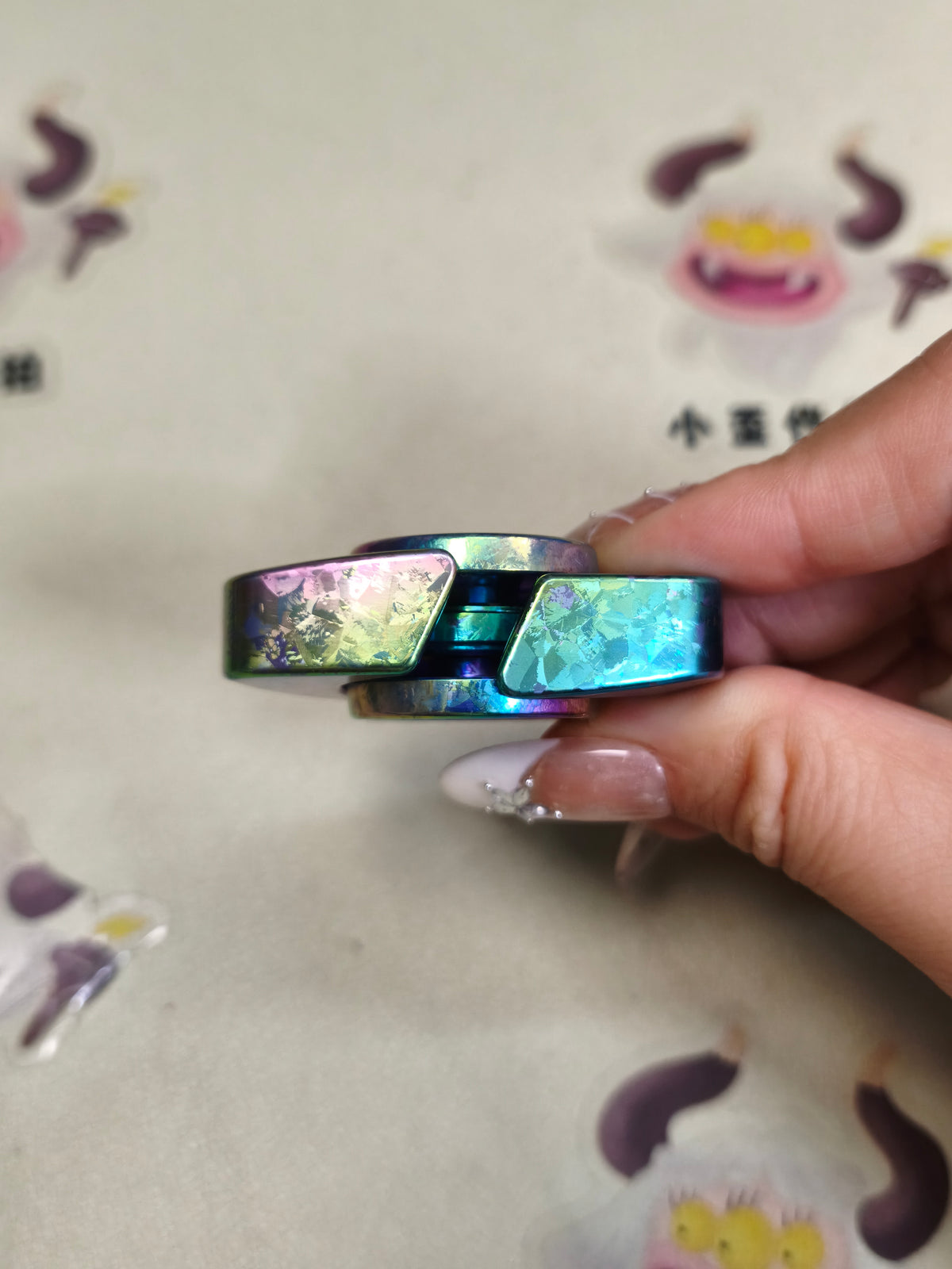 Premium Exquisite Cloud Crystallized Titanium