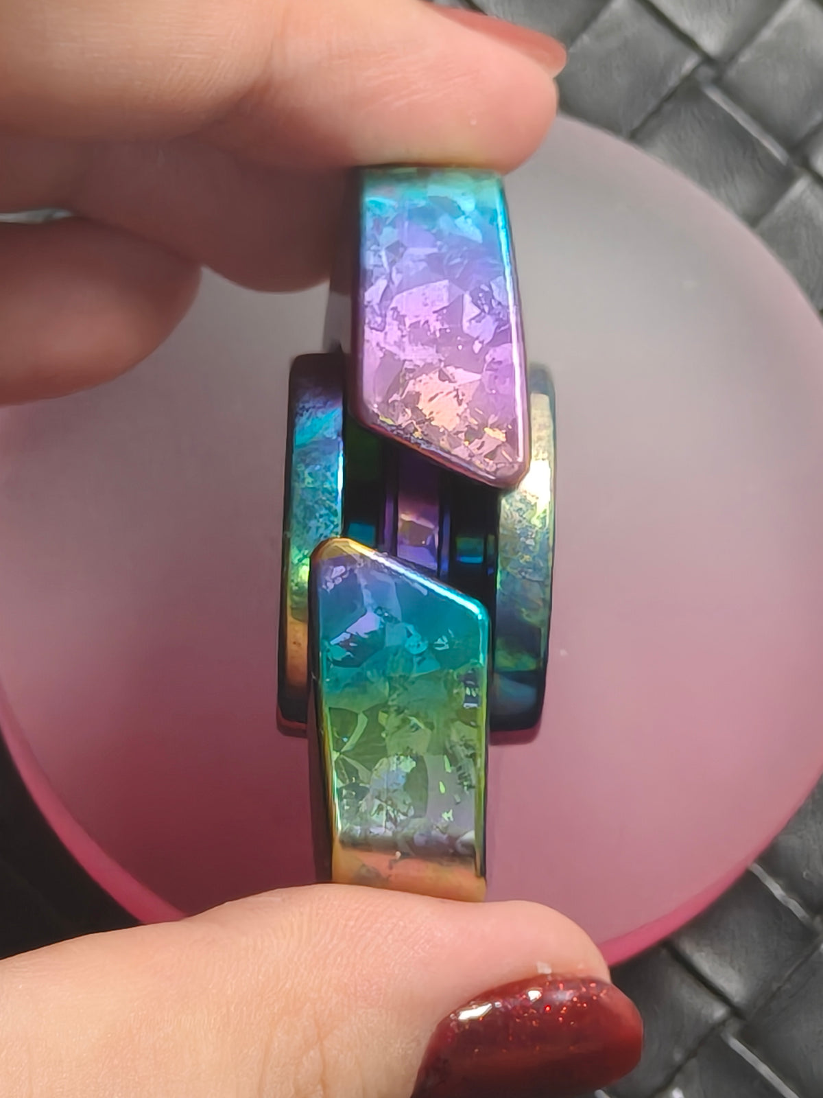 Premium Exquisite Cloud Crystallized Titanium