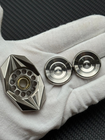 Folding Blade Folding Titanium Machine Finished