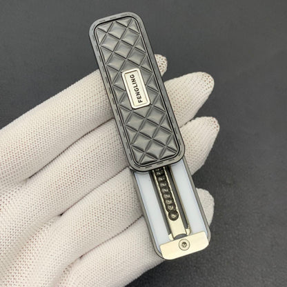 Feng Ling Zirconium Color-Anodized Stonewashed