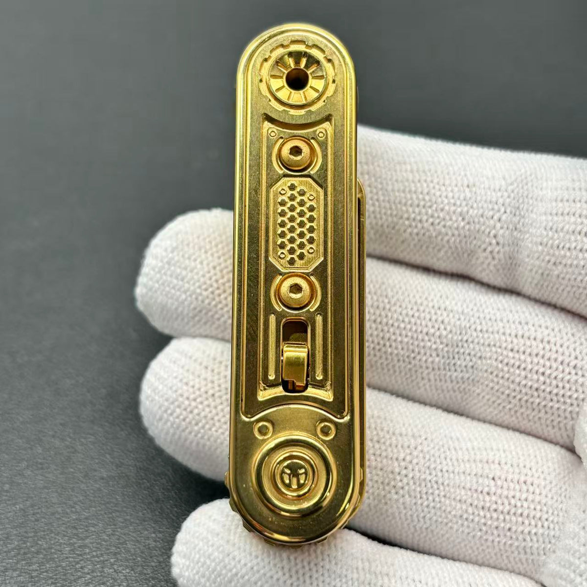 Cyber Core Zirconium Gold Plated