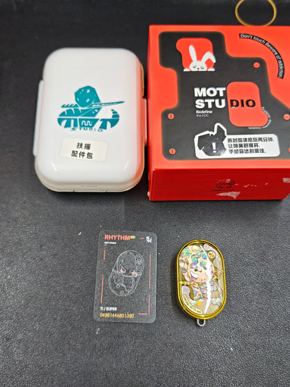 FuYao Titanium Gold Plated Resin-Sealed