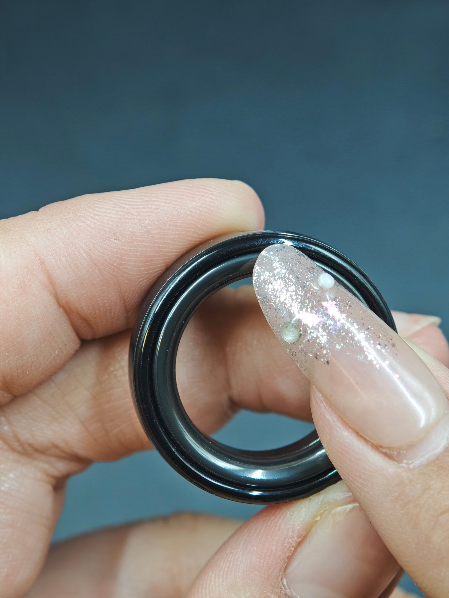 Mechanic I Ring Slim Zirconium