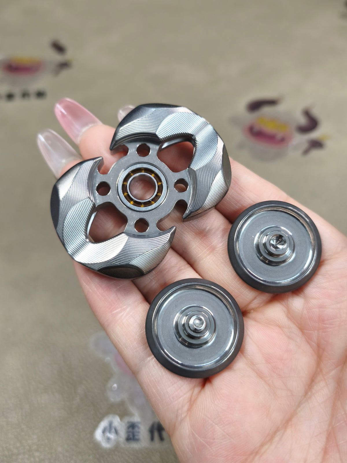 Zekk Titanium Stonewashed