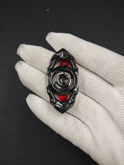 Thorns And Fog Zirconium Color-Anodized Polished