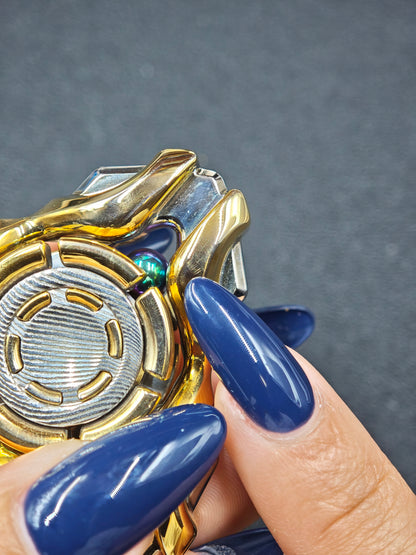 Star Arrow Damasteel Gold Plated