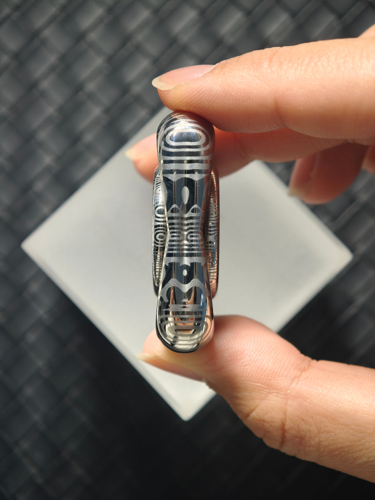 Crossing Damasteel