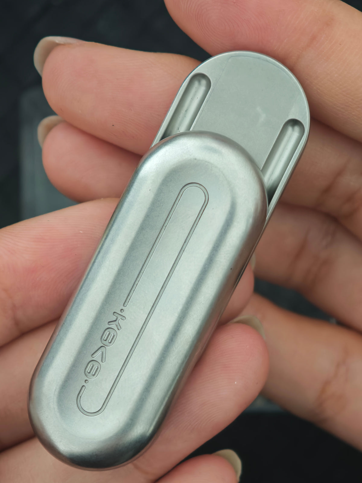 Floating Cloud Stainless Steel Stonewashed