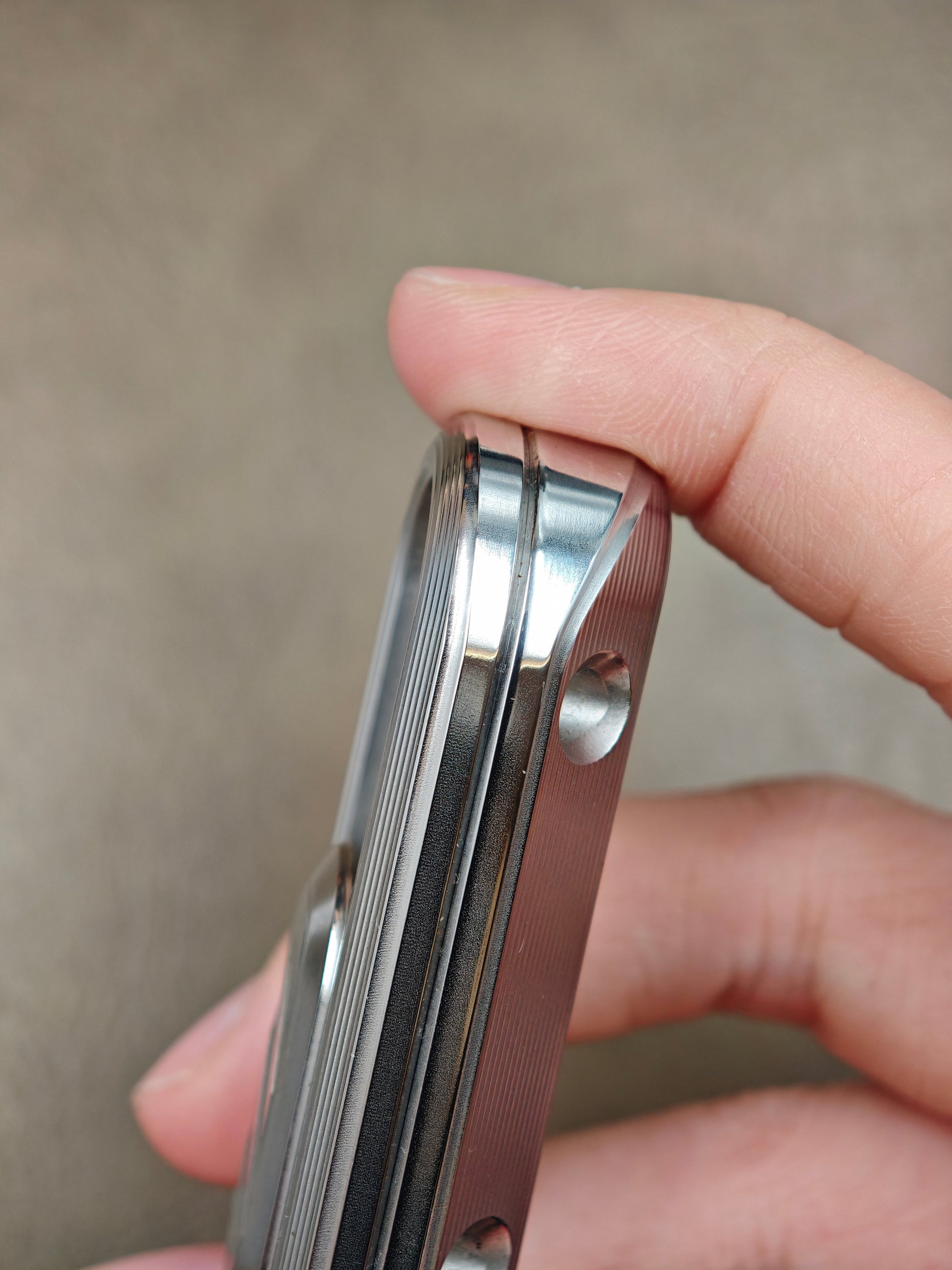 Popping Stainless Steel