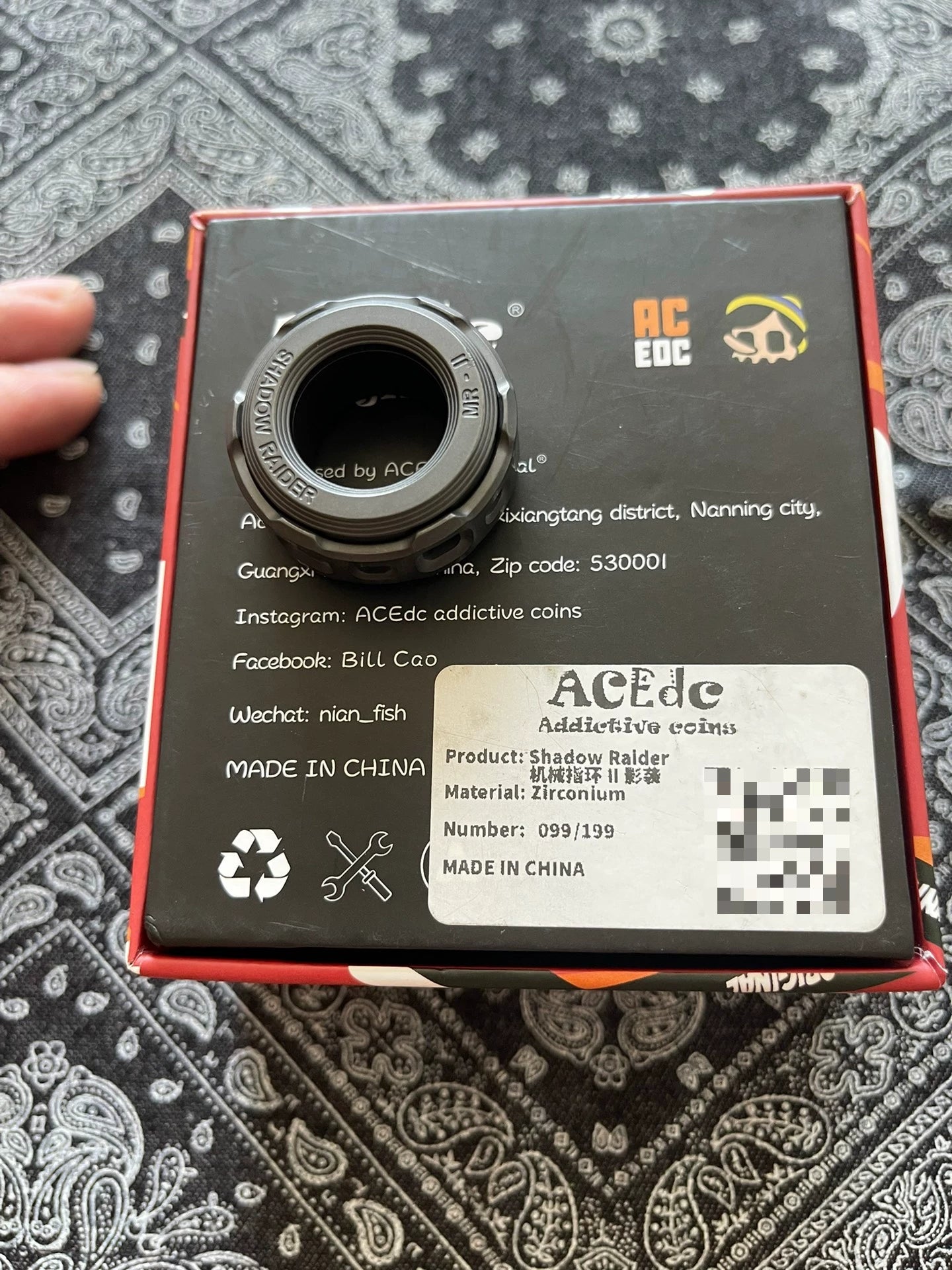 Shadow Raider Zirconium