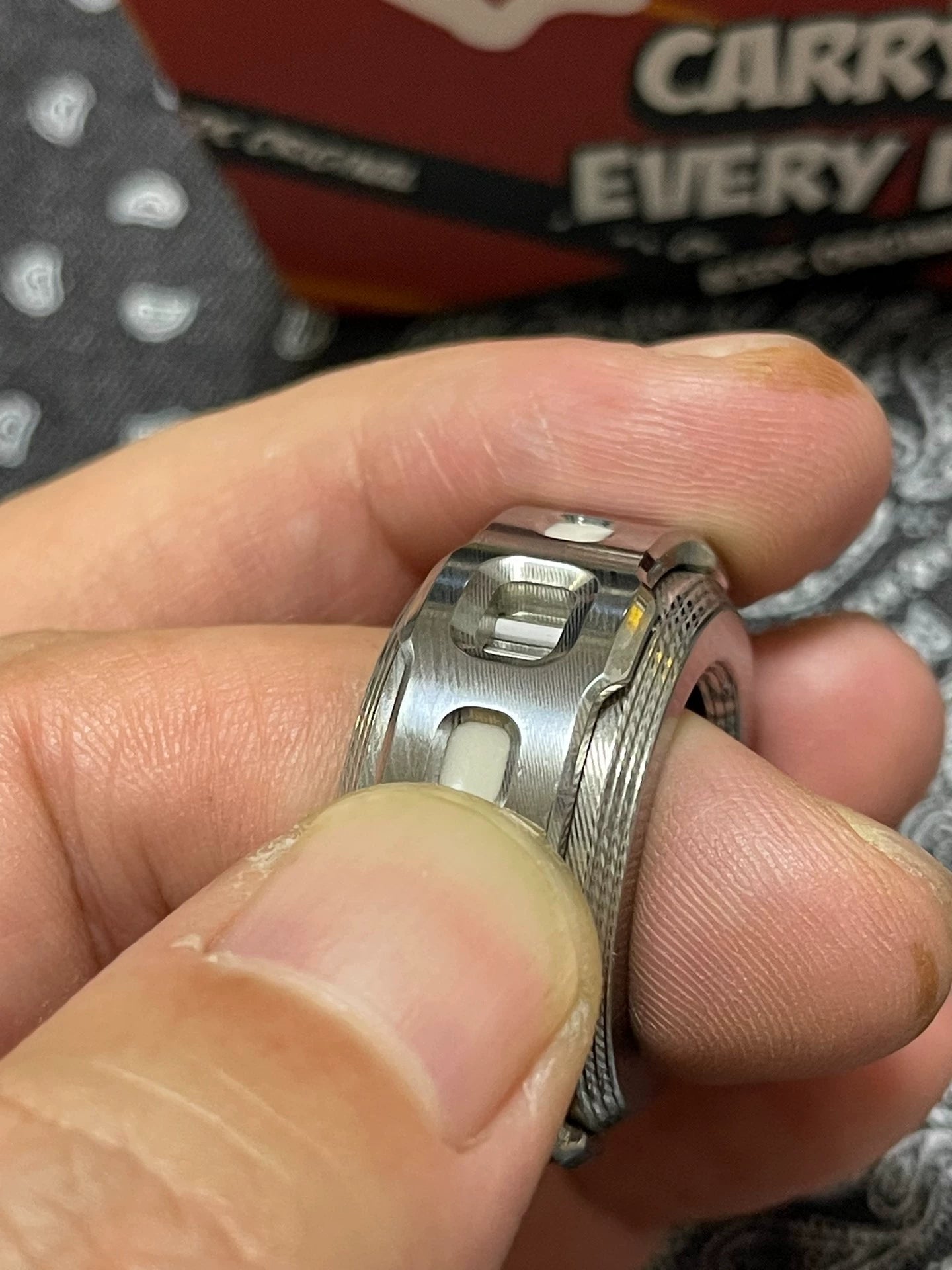 Shadow Raider Damasteel