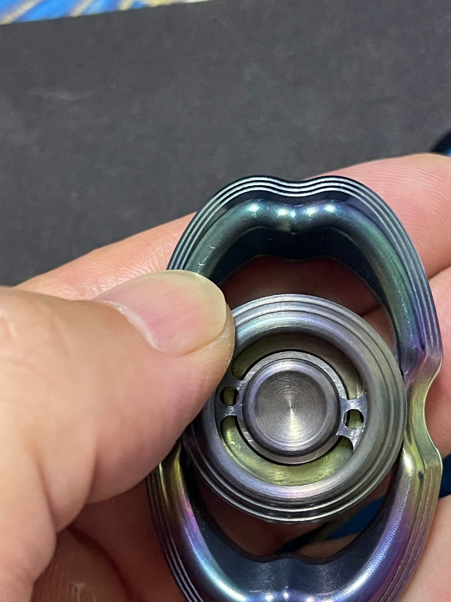 Obsidian Crystalized Tungsten