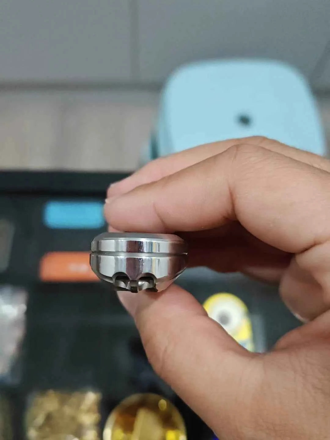 Popping Stainless Steel